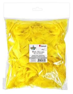 Opakowanie Piórka puch 16g żółte