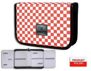 Opakowanie Piórnik szkolny WAR-1122 czerwony WARTA