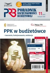 Okładka książki PPK w budżetówce-tworzenie,funkcjonowanie,ewidencja