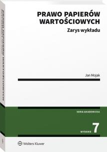 Okładka książki Prawo papierów wartościowych Zarys wykładu