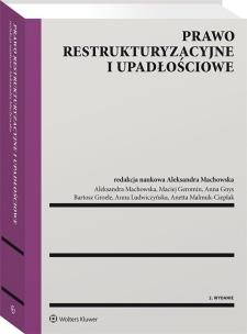 Okładka książki Prawo restrukturyzacyjne i upadłościowe w.2/20