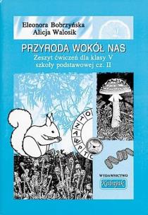 Okładka książki Przyroda Wokół Nas SP 5/2 ćw KUBAJAK
