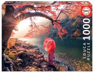 Opakowanie Puzzle 1000 Rzeka Katsura/Japonia G3