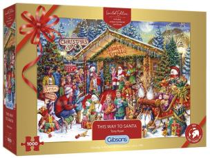 Opakowanie Puzzle 1000 Spotkanie ze Świętym Mikołajem G3