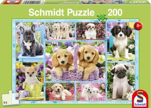 Opakowanie Puzzle 200 Szczeniaczki G3