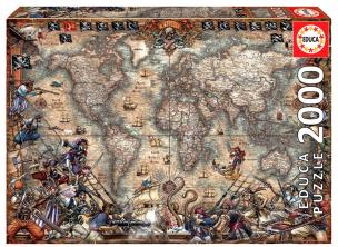 Opakowanie Puzzle 2000 Mapa piratów G3