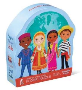 Opakowanie Puzzle 36 el. - Dzieci Świata