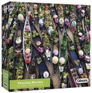 Opakowanie Puzzle 500 Pływający targ G3