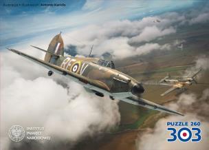 Opakowanie Puzzle Dywizjon 303 260 elementów