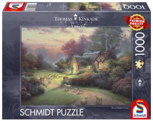 Puzzle PQ 1000 Chatka Dobrego Pasterza G3. Wydawca: Schmidt. Multiszop.pl Opakowanie Puzzle PQ 1000 Chatka Dobrego Pasterza G3