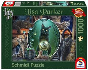 Opakowanie Puzzle PQ 1000 Lisa Parker Magiczne koty G3