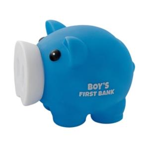 Opakowanie Skarbonka Świnka Boy's First Bank niebieska MAPED
