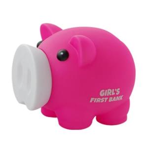 Opakowanie Skarbonka Świnka Girl's First Bank różowa MAPED