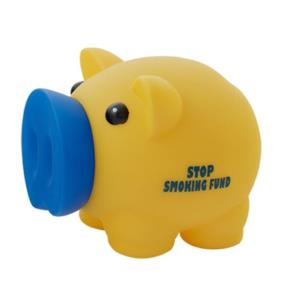 Opakowanie Skarbonka Świnka Stop Smoking Fund zółta MAPED
