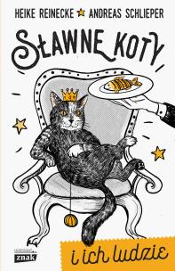 Okładka książki Sławne koty i ich ludzie