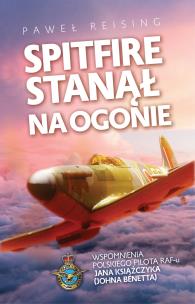 Okładka książki Spitfire stanął na ogonie.