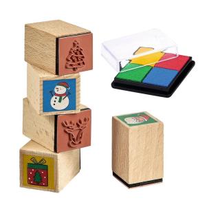 Opakowanie Stempelki drewniane - Gwiazdka