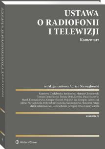 Okładka książki Ustawa o radiofonii i telewizji Komentarz