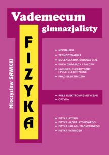 Okładka książki Vademecum gimnazjalisty - Fizyka w.2014 KRAM