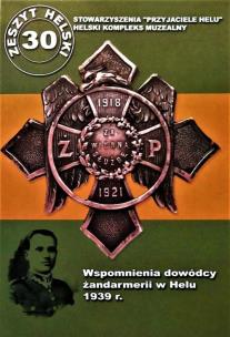 Okładka książki Wspomnienia dowódcy żandarmerii w Helu 1939 r.