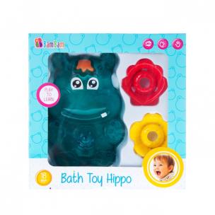 Zabawka do kąpieli Hipcio. Wydawca: BamBam. Multiszop.pl Opakowanie Zabawka do kąpieli Hipcio