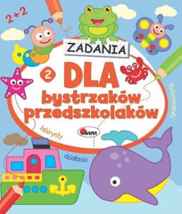 Okładka książki Zadania dla bystrzaków przedszkolaków 2