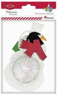 Opakowanie Zestaw do złożenia Piankowy Bałwan + dodatki