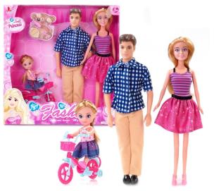 Opakowanie Zestaw lalek rodzina