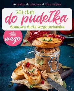 Okładka książki 201 dań do pudełka. Domowa dieta wegetariańska
