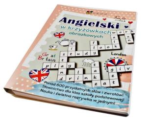 Angielski w krzyżówkach obrazkowych CREATIVO. Autor: Dwornik Paweł. Multiszop.pl Okładka książki Angielski w krzyżówkach obrazkowych CREATIVO