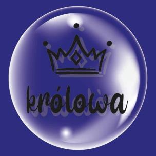 Opakowanie Balon 45cm Królowa czarny TUBAN