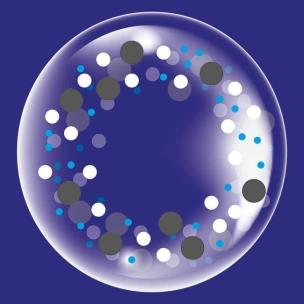 Opakowanie Balon 45cm Kropki 1 TUBAN