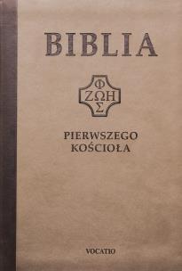 Okładka książki Biblia pierwszego Kościoła