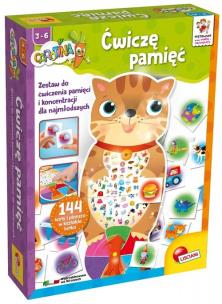 Carotina Ćwiczę pamięć. Wydawca: Lisciani. Multiszop.pl Opakowanie Carotina Ćwiczę pamięć