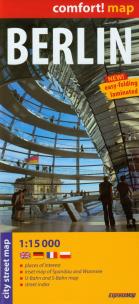 Okładka książki Comfort!map Berlin 1:15 000 city street map