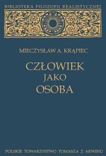 Okładka książki Człowiek jako osoba
