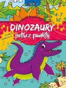 Okładka książki Dinozaury - Połącz punkty