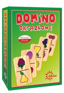 Opakowanie DOMINO OBRAZKOWE   owoce