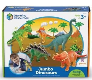 Opakowanie Duże Figurki. Dinozaury. Zestaw 1, 5 szt.