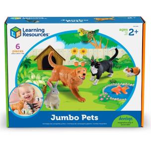 Opakowanie Duże Figurki. Zwierzęta domowe. Zestaw 6 szt.