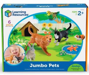 Opakowanie Duże Figurki. Zwierzęta domowe. Zestaw 6 szt.