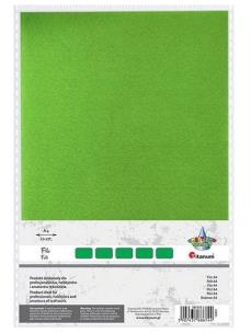 Opakowanie Filc A4 jasnozielony 10szt