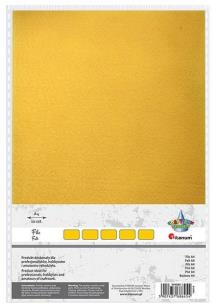 Opakowanie Filc A4 żółty 10szt