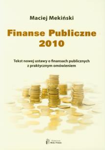 Okładka książki Finanse Publiczne 2010