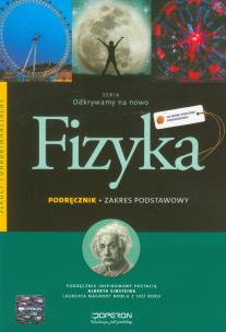 Okładka książki Fizyka LO Odkrywamy na... podr ZP w.2012 OPERON