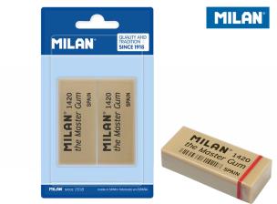 Opakowanie Gumka chlebowa Milan 1420 Master gum 2 sztuki na blistrze
