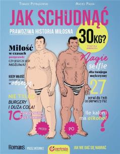 Okładka książki Jak schudnąć 30 kg? Prawdziwa historia miłosna