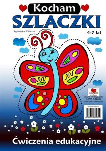 Okładka książki Kocham szlaczki. Ćwiczenia edukacyjne 4-7 lat