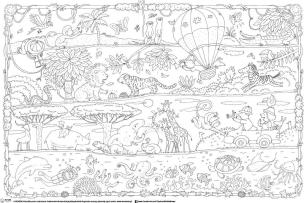 Opakowanie Kolorowanka podłogowa XXL Safari wyd.2021