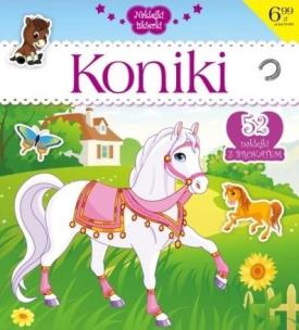 Okładka książki Koniki. Naklejki Iskierki